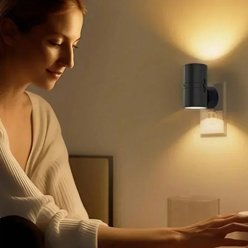 Luz Noturna Regulável de Tomada