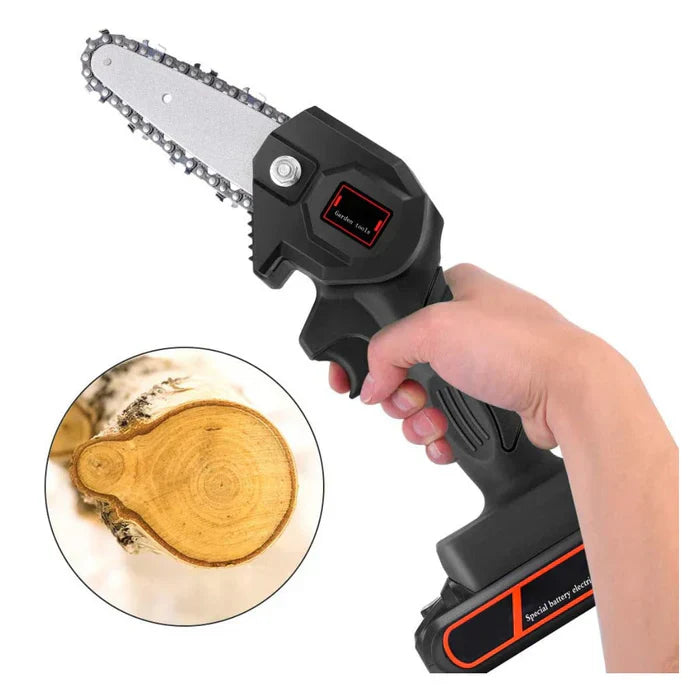 Motosierra Portátil Recargable MegaForce [2 BATERÍAS DE 48V]