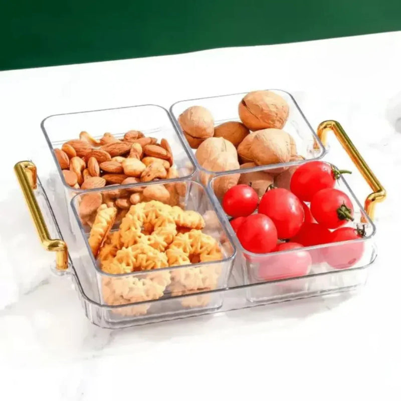 Conjunto de Bandeja e Potes Multifuncional - Tazzi