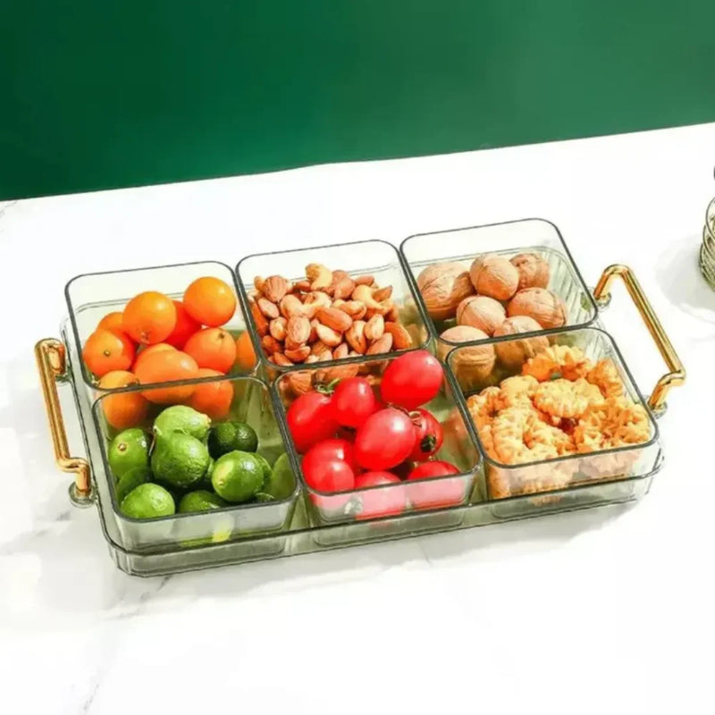 Conjunto de Bandeja e Potes Multifuncional - Tazzi
