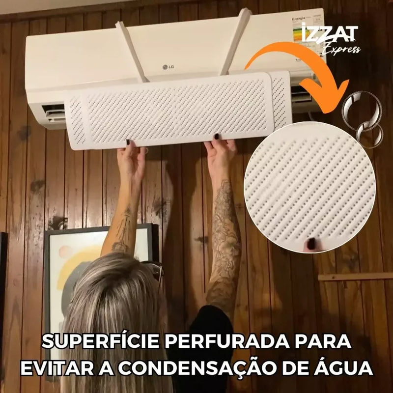 Defletor de Ar Condicionado Ajustável Tazzi™