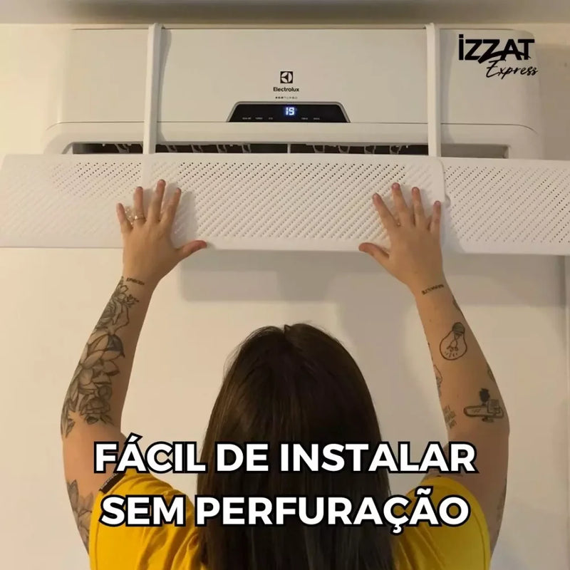 Defletor de Ar Condicionado Ajustável Tazzi™